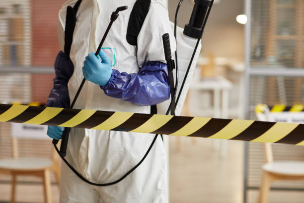 Professional Blood Cleanup technician working in Lowell, AR